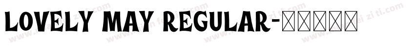 Lovely May Regular字体转换